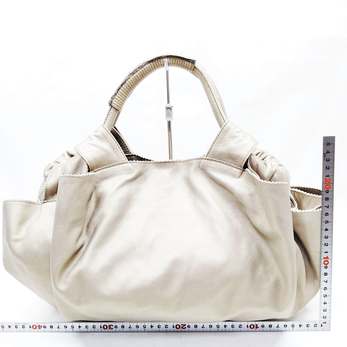 LOEWE 3135302 — bolso de mano de piel marrón — imagen 2