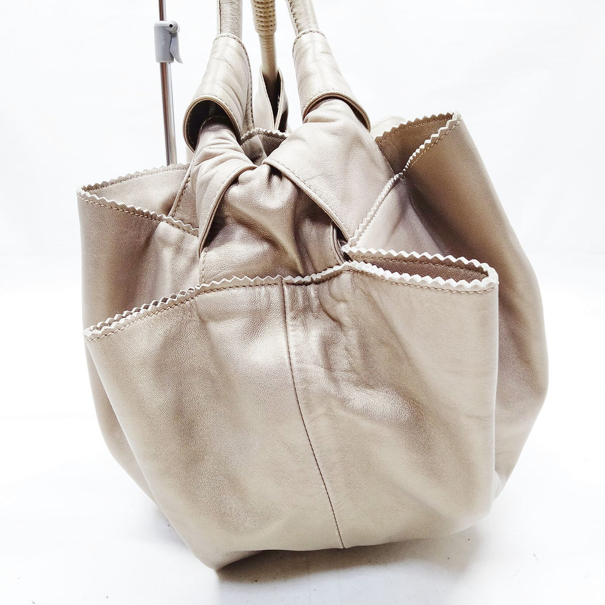 LOEWE 3135302 — bolso de mano de piel marrón — imagen 3