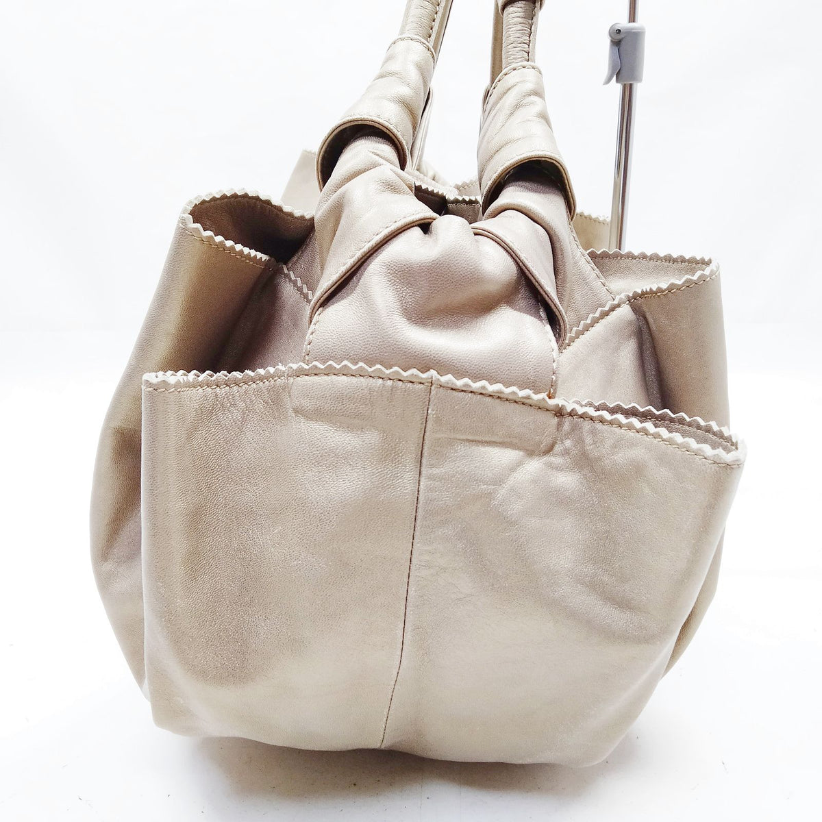 LOEWE 3135302 — bolso de mano de piel marrón — imagen 4