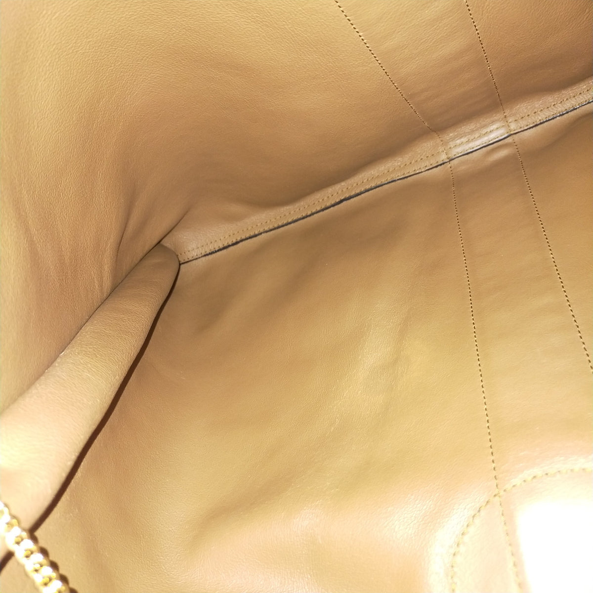 Gucci Sherry Line — bolso tote de ante marrón con pochette — imagen 14