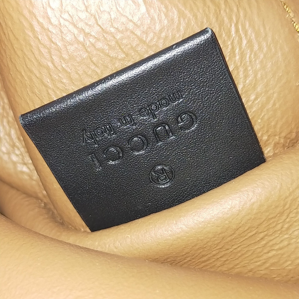 Gucci Sherry Line — bolso tote de ante marrón con pochette — imagen 16