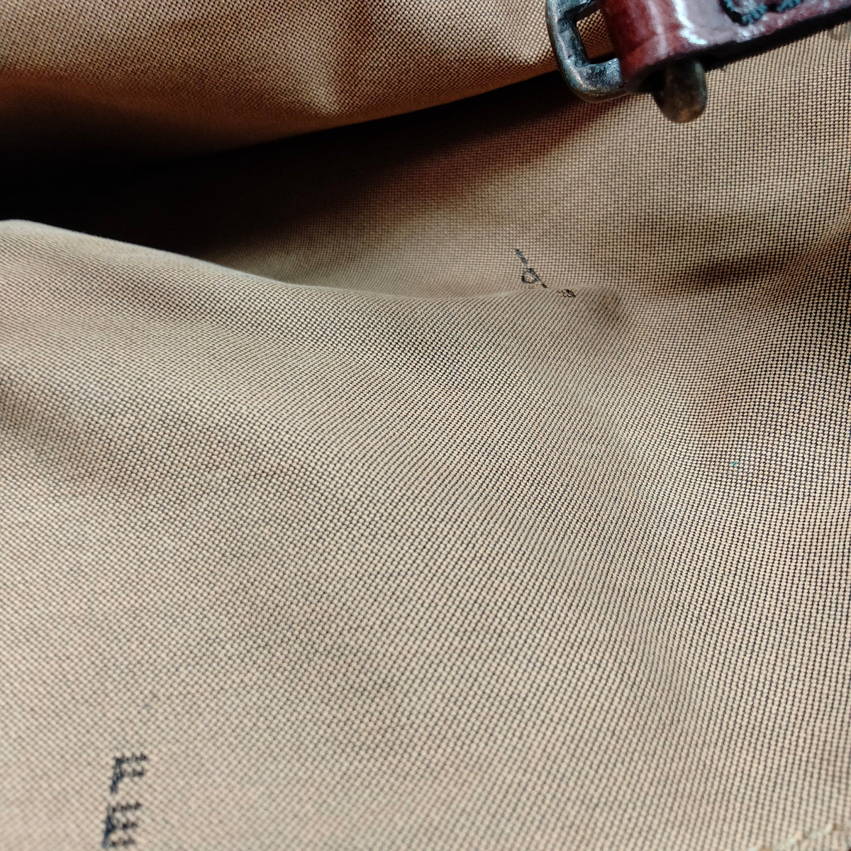 Fendi FF Monogram — bolso tote de lona marrón — imagen 8